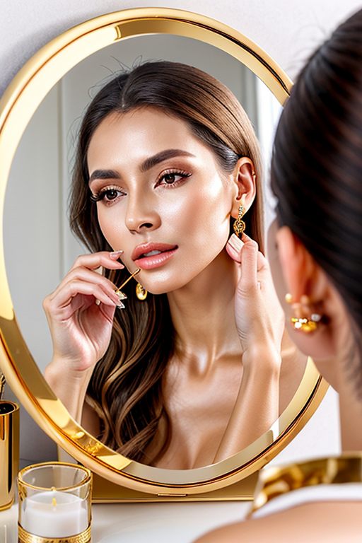 aesthetic mirror selfie girl quotes