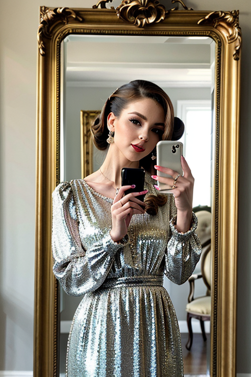 aesthetic mirror selfie girl quotes