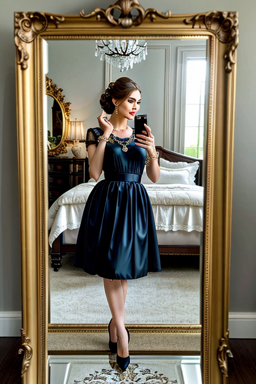 aesthetic mirror selfie girl quotes