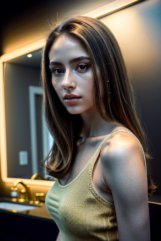 mirror photo poses girl