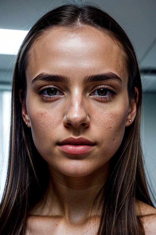 office woman stock image