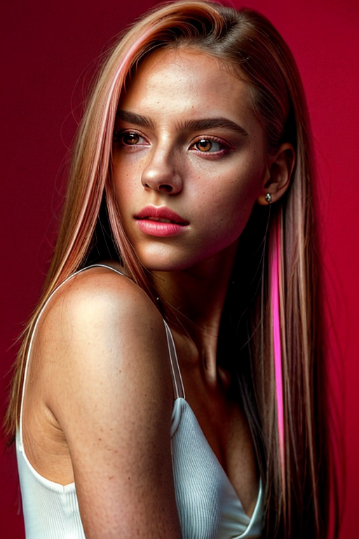 red eyes pic girl aesthetic